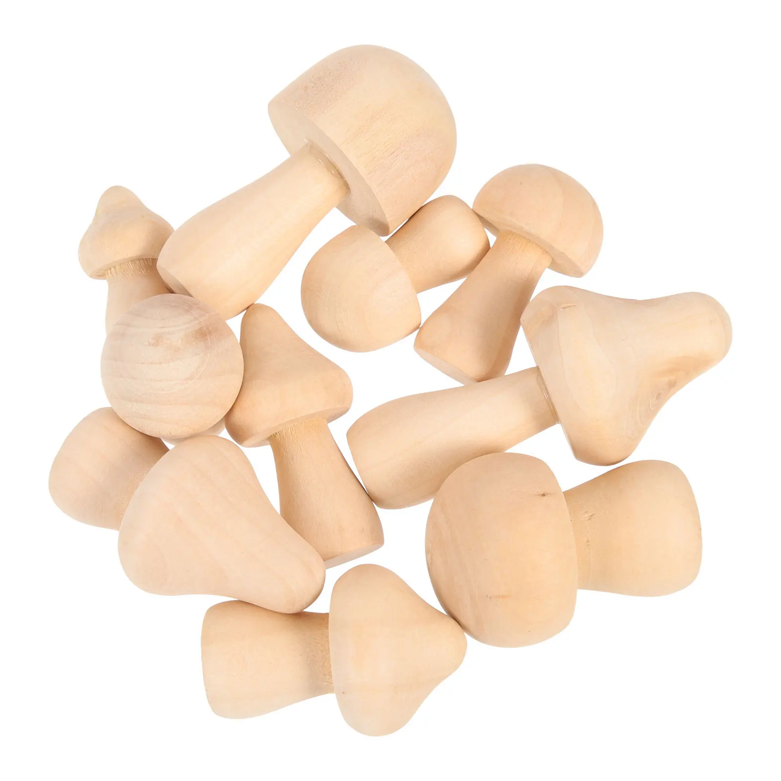 10Pcs Plain Wood Mushrooms Unfinished Mushroom Set for Kids Natural Lightweight Safe Handling Promotes Creativity Through
10Pcs Plain Wood Mushrooms Unfinished Mushroom Set for Kids Natural Lightweight Safe Handling Promotes Creativity Through