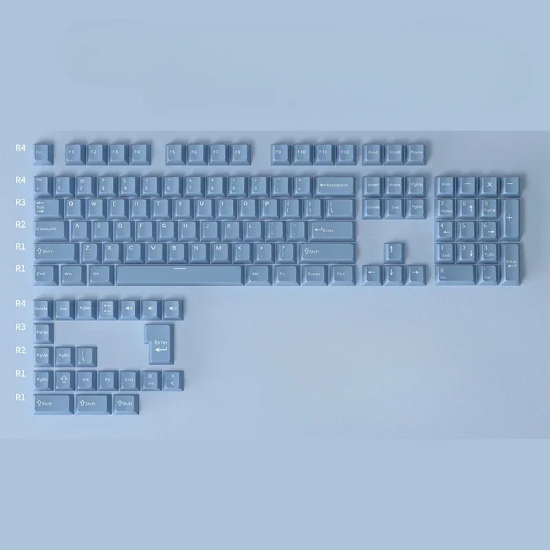 Engraved opaque key cap Original PBT matte without oil for 68/75/98/104/108 keys full set
Engraved opaque key cap Original PBT matte without oil for 68/75/98/104/108 keys full set