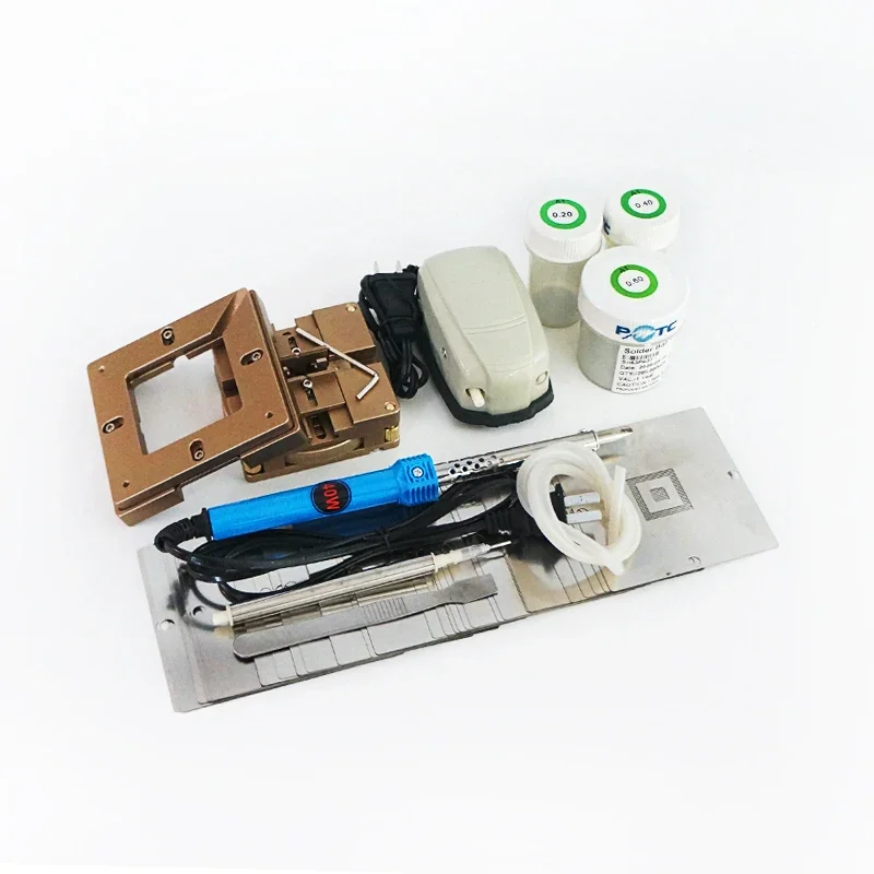 LYBGA 36PCS 90MM BGA Stencils Brown Universal Reballing Jig tin Solder Ball Electric Soldering Iron Scraper Vacuum Pump
LYBGA 36PCS 90MM BGA Stencils Brown Universal Reballing Jig tin Solder Ball Electric Soldering Iron Scraper Vacuum Pump