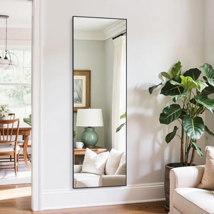 Full Length Mirror, 64×21 Large Floor Mirrors, for Wall Door Bedroom Bathroom Living Room Black
Full Length Mirror, 64×21 Large Floor Mirrors, for Wall Door Bedroom Bathroom Living Room Black