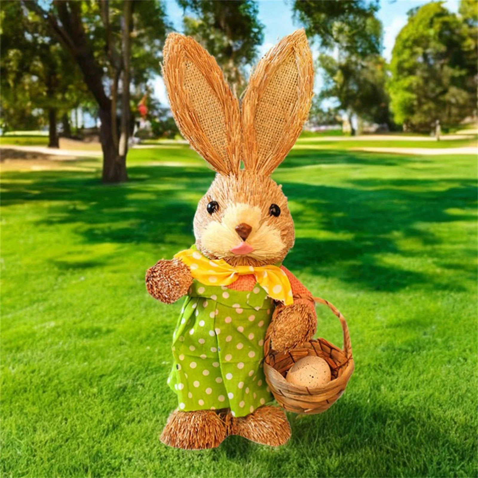 13'' Straw Bunny Figurine DIY Material Pack, Rabbit Statue Easter Gift, Cute Creative Activities Cartoon Handmade
13'' Straw Bunny Figurine DIY Material Pack, Rabbit Statue Easter Gift, Cute Creative Activities Cartoon Handmade