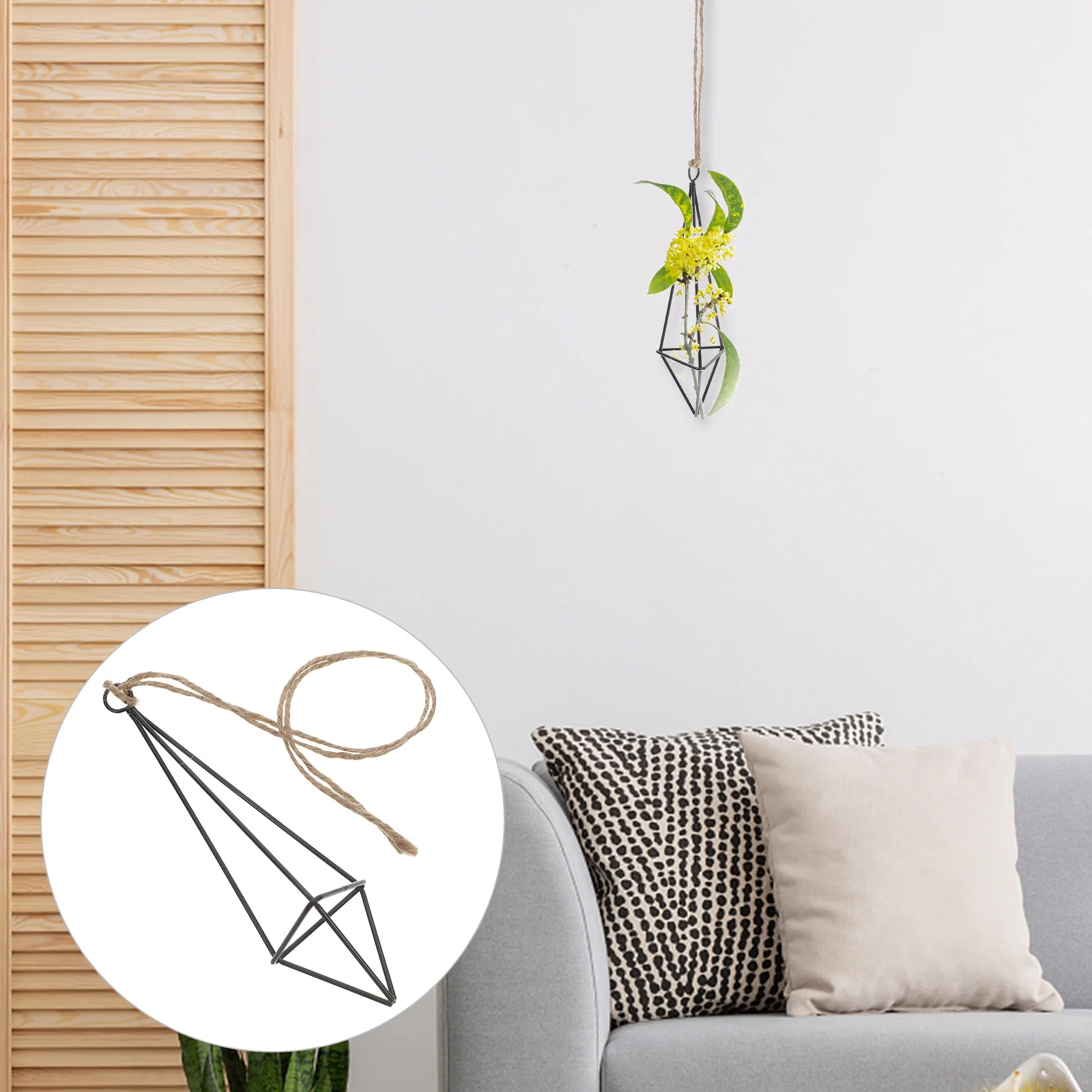 Iron Air Plant Holder Hanging Metal Air Plants Display Holder Modern Geometric Planter Air Plant Hanger Indoors Hanging Plan
Iron Air Plant Holder Hanging Metal Air Plants Display Holder Modern Geometric Planter Air Plant Hanger Indoors Hanging Plan