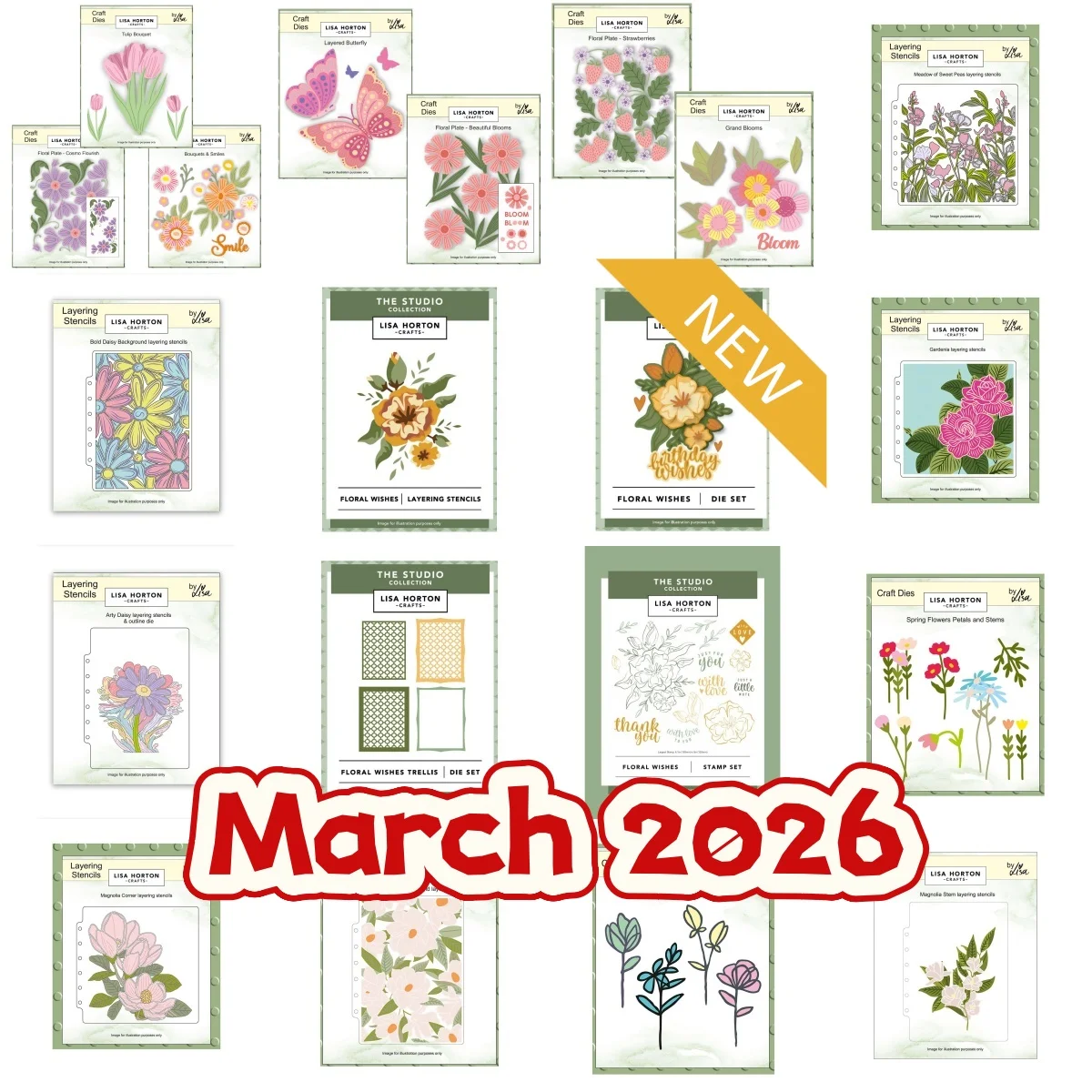 March 2026 New Flower Floral Metal Cutting Dies Clear Stamps for DIY Greeting Card Making Scrapbooking Craft Paper Decoration
March 2026 New Flower Floral Metal Cutting Dies Clear Stamps for DIY Greeting Card Making Scrapbooking Craft Paper Decoration