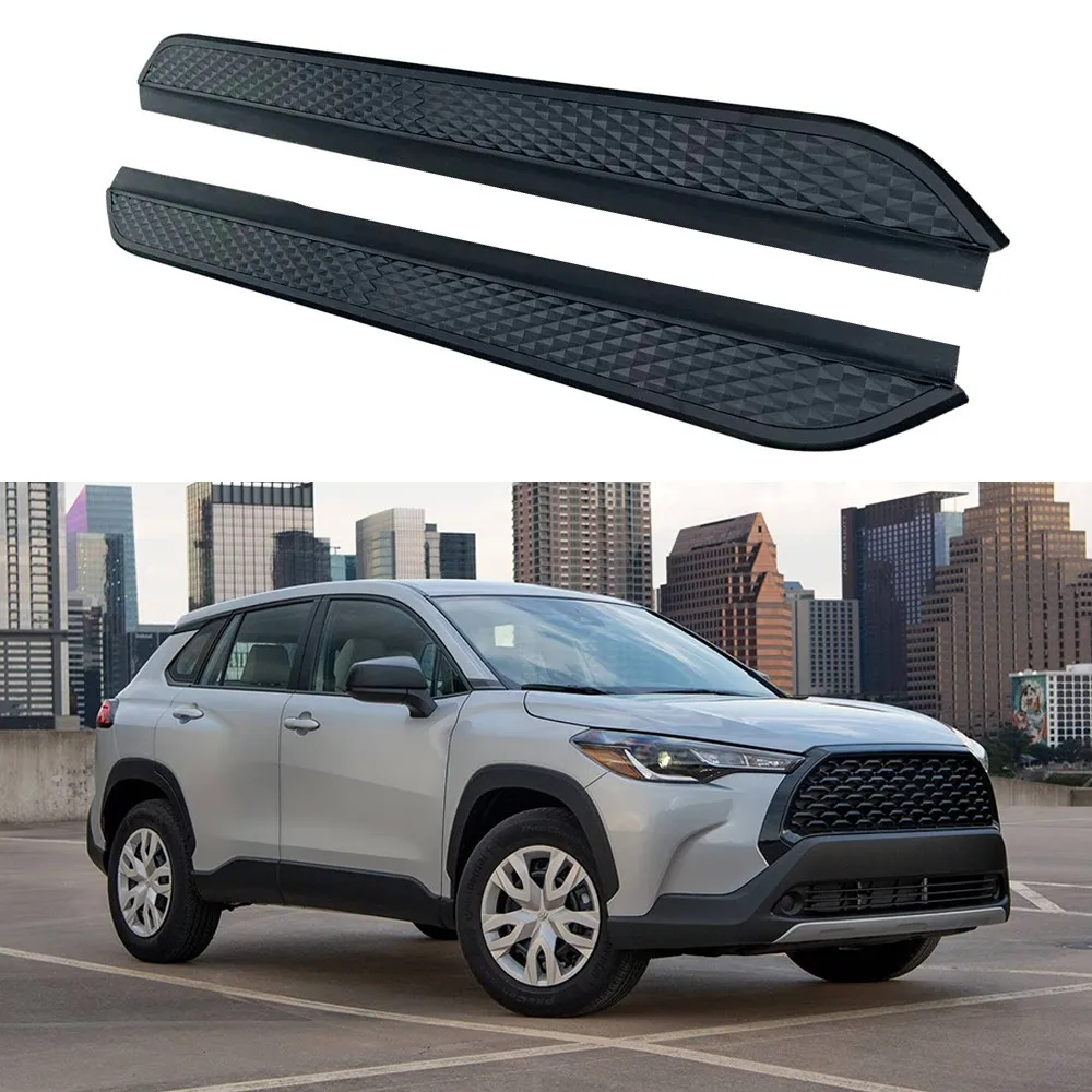 2PCS Running Boards Side Steps Fits Toyota Corolla Cross 2022-2025 Fixed Pedals Nerf Bars
2PCS Running Boards Side Steps Fits Toyota Corolla Cross 2022-2025 Fixed Pedals Nerf Bars