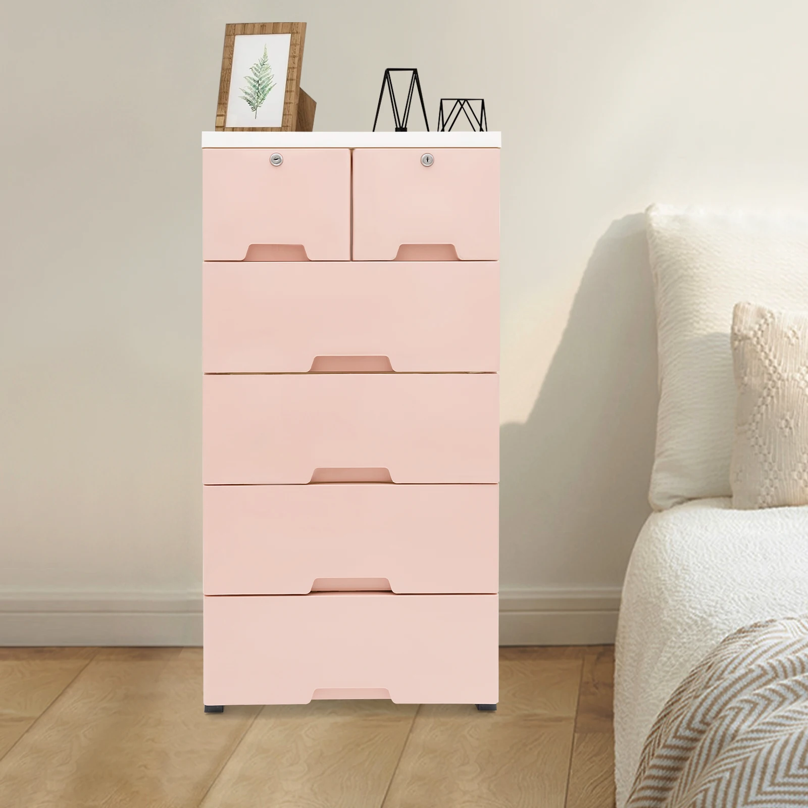 Шкаф для хранения с 6 ящиками, нагрузка до 25 кг, из полипропилена, розовый, с замком, на колесиках, для дома, спальни, гостиной
Шкаф для хранения с 6 ящиками, нагрузка до 25 кг, из полипропилена, розовый, с замком, на колесиках, для дома, спальни, гостиной