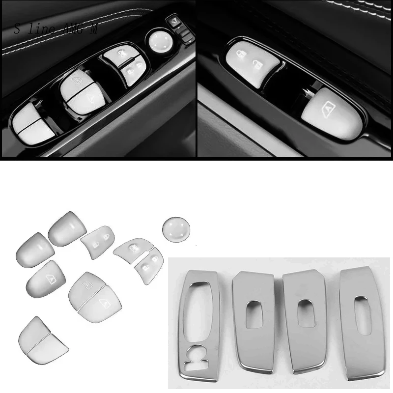 For Nissan Bluebird Sylphy 2020-2025 Car Accessories Interior Door Armrest Cover Window Switch Glass lift Button Sticker Frame
For Nissan Bluebird Sylphy 2020-2025 Car Accessories Interior Door Armrest Cover Window Switch Glass lift Button Sticker Frame