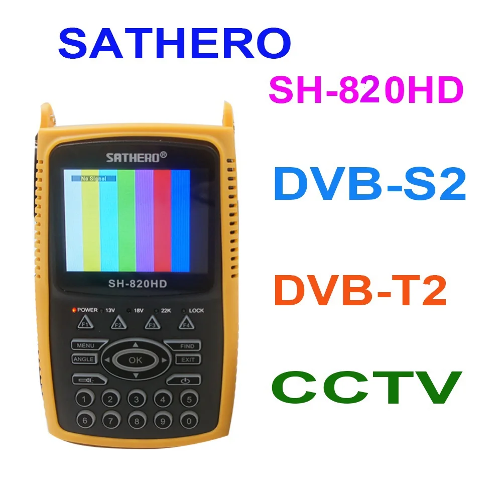 SATHERO SH-820HD DVB-S2 DVB-T/T2 CCTV Combo Digital Satellite Meter Finder h.265 AHD satllite TV Receiver
SATHERO SH-820HD DVB-S2 DVB-T/T2 CCTV Combo Digital Satellite Meter Finder h.265 AHD satllite TV Receiver