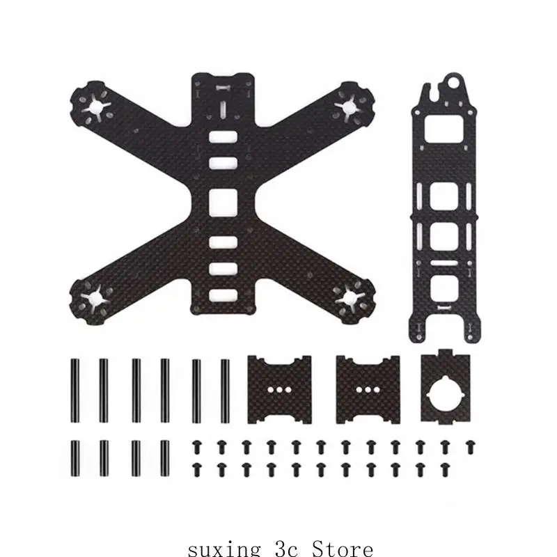 DIY Mini FPV Crossing Racing Carbon Fiber Frame for QAV210 Quadcopter Outdoor Racing Photography Accessories
DIY Mini FPV Crossing Racing Carbon Fiber Frame for QAV210 Quadcopter Outdoor Racing Photography Accessories