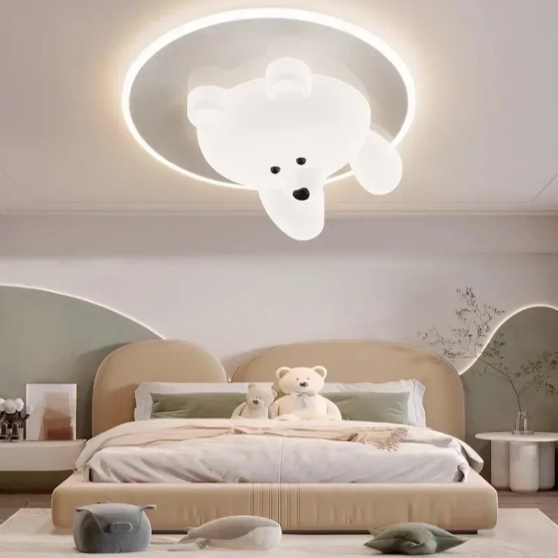 Modern Little Bear LED Ceiling Lights for Living Bedroom Children's Room Nursery Study Lamp Home Decor Lusters Luminaires
Modern Little Bear LED Ceiling Lights for Living Bedroom Children's Room Nursery Study Lamp Home Decor Lusters Luminaires