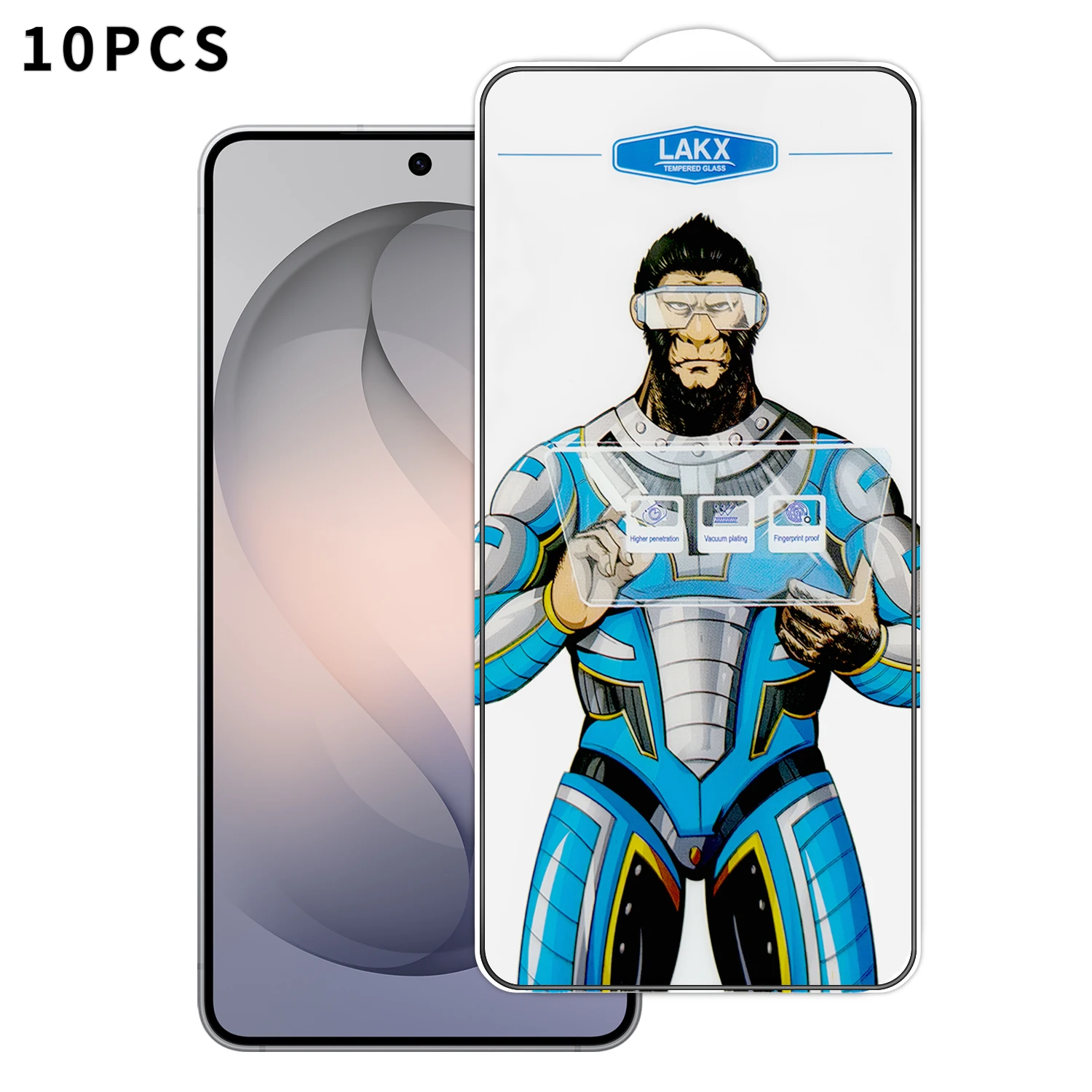For Samsung Galaxy S26 10Pcs High Definition Tempered Glass Anti-fingerprint Anti-static Electroplating Full Screen Protector -
For Samsung Galaxy S26 10Pcs High Definition Tempered Glass Anti-fingerprint Anti-static Electroplating Full Screen Protector -