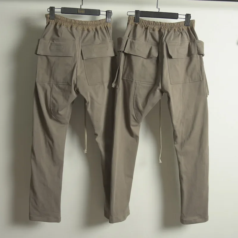 High Street Men's Pants Rick Cotton Men Trousers Cargo Pants Drawstring Full Length Men's Clothing
High Street Men's Pants Rick Cotton Men Trousers Cargo Pants Drawstring Full Length Men's Clothing