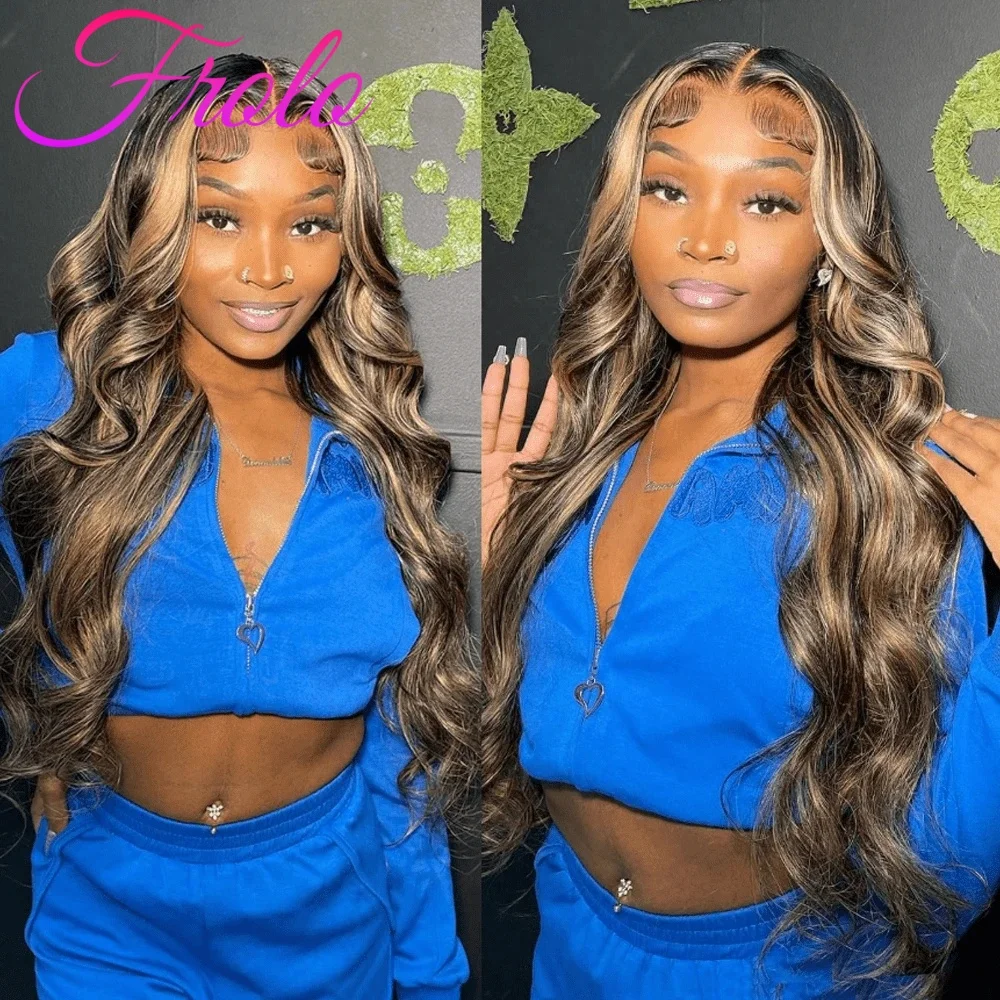 30 Inch Body Wave Highlight Ombre 13x6 HD Lace Front Human Hair Wigs 200 Density Brazilian Body Wave Lace Front Pre Plucked 1B/27 Black And Blonde Color Wig For Women
30 Inch Body Wave Highlight Ombre 13x6 HD Lace Front Human Hair Wigs 200 Density Brazilian Body Wave Lace Front Pre Plucked 1B/27 Black And Blonde Color Wig For Women