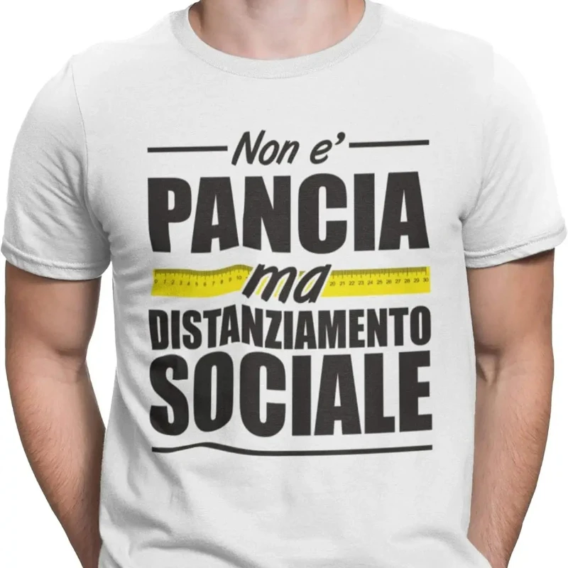 Funny T-Shirt Not Belly But Social Distancing T-Shirt Gift Idea Tshirt Summer Ironic Short Sleeve Graphic T Shirts Ropa Hombre
Funny T-Shirt Not Belly But Social Distancing T-Shirt Gift Idea Tshirt Summer Ironic Short Sleeve Graphic T Shirts Ropa Hombre