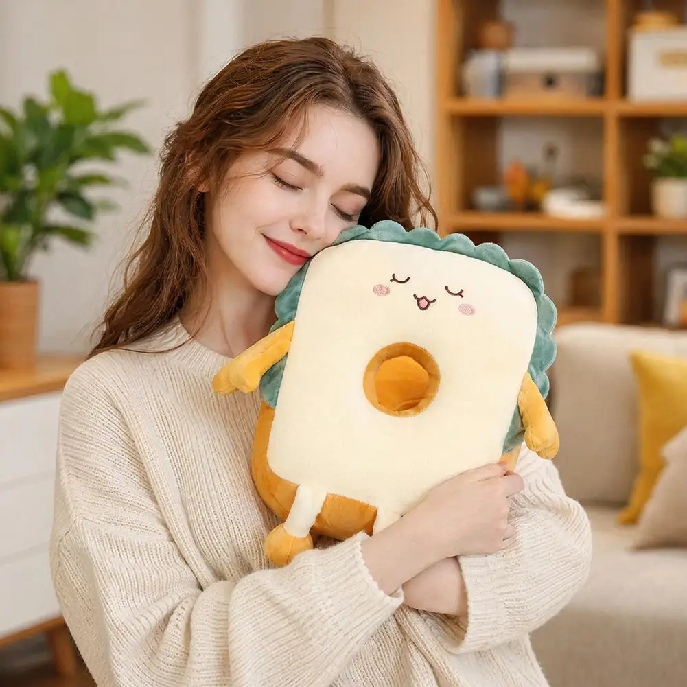 Cute Toast Shape Pillow Ergonomic Desk Napping Pillow, Plush Stuffed Cute Napping Toy Pillow for Office And Classroom
Cute Toast Shape Pillow Ergonomic Desk Napping Pillow, Plush Stuffed Cute Napping Toy Pillow for Office And Classroom