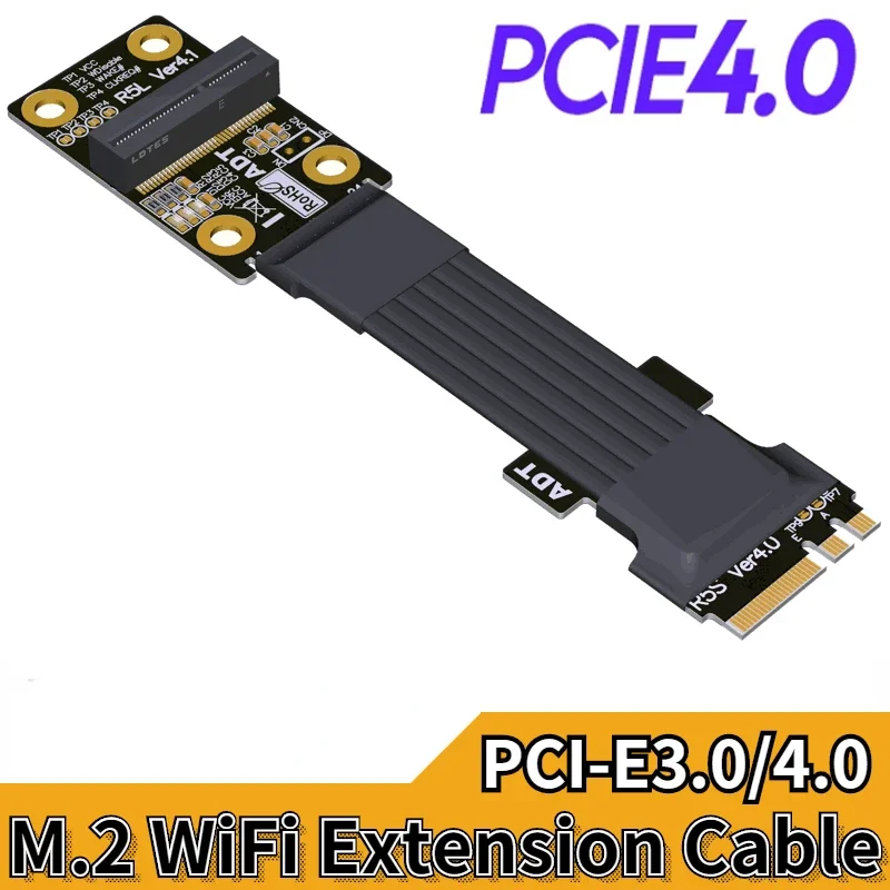 ADT 4,0 М. 2 ключа A.E.WiFi Райзер плоский Удлинительный кабель M.2 WiFi A/E ключ штекер на M.2 WIFI карта адаптер 90/180 угловой разъем
ADT 4,0 М. 2 ключа A.E.WiFi Райзер плоский Удлинительный кабель M.2 WiFi A/E ключ штекер на M.2 WIFI карта адаптер 90/180 угловой разъем