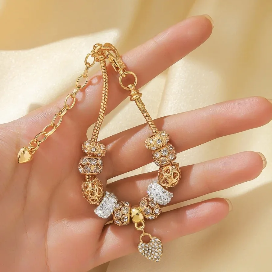 1 Women's Fashion Panjiadorado Element Love Bracelet, Suitable for Dating, Travel Banquets, Parties, Festivals, Fashion Gifts
1 Women's Fashion Panjiadorado Element Love Bracelet, Suitable for Dating, Travel Banquets, Parties, Festivals, Fashion Gifts
