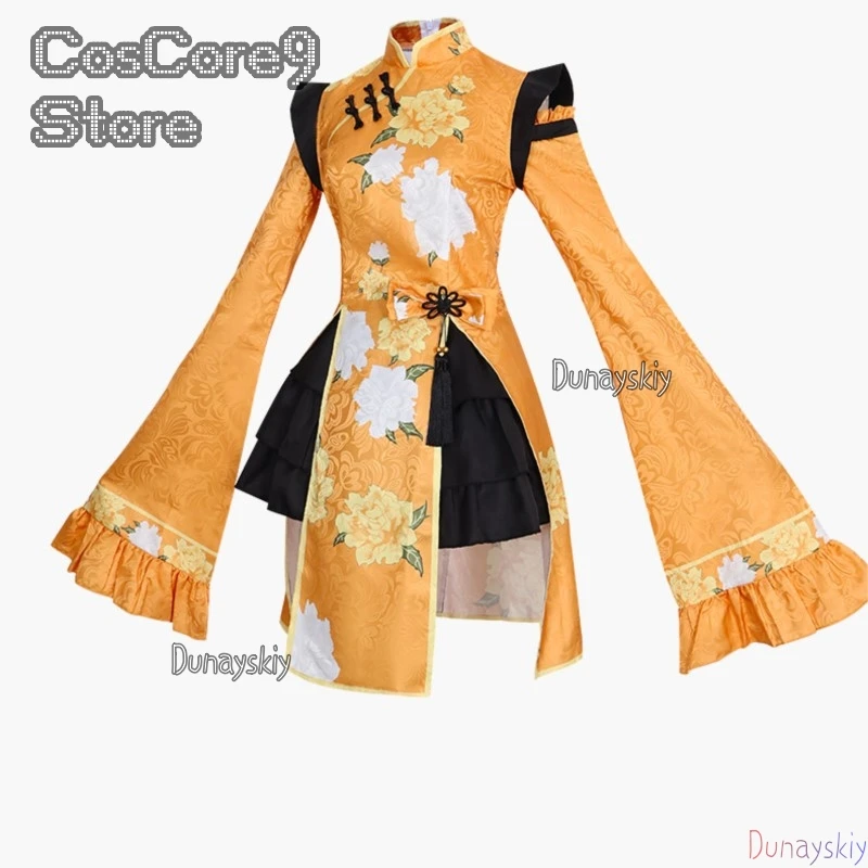 Shibuya Kanon Lovelive Liella Cosplay Anime 코스프레 Cute Chinese Style Cheongsam Orange Miniskirt Qipao Vintage Lolita Halloween
Shibuya Kanon Lovelive Liella Cosplay Anime 코스프레 Cute Chinese Style Cheongsam Orange Miniskirt Qipao Vintage Lolita Halloween