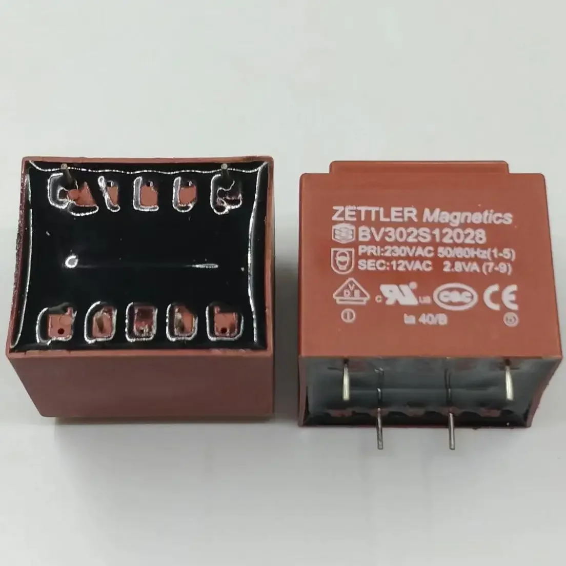 BV302S12028 230VAC 50/60Hz(1-5) 12VAC 2.8VA(7-9) Transformer 100%NEW 1PCS
BV302S12028 230VAC 50/60Hz(1-5) 12VAC 2.8VA(7-9) Transformer 100%NEW 1PCS