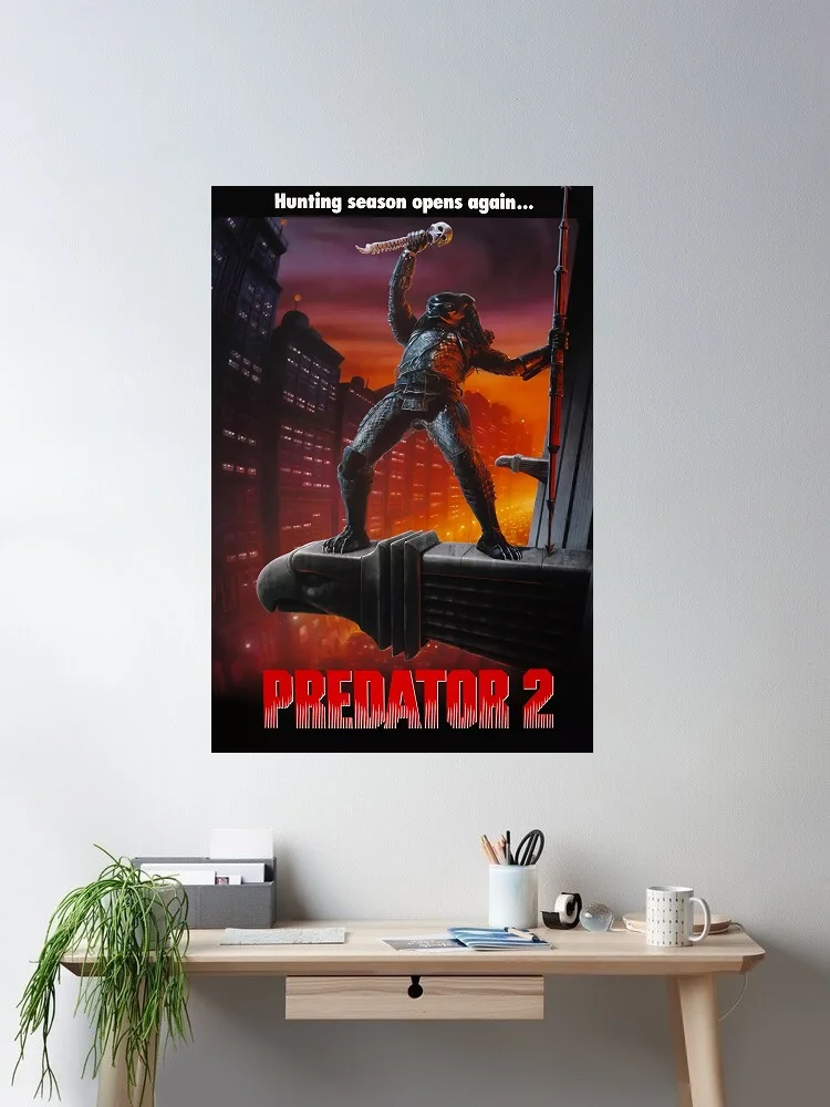 Predator 2 Movie, Art Print Silk Poster Home Wall Decor
Predator 2 Movie, Art Print Silk Poster Home Wall Decor