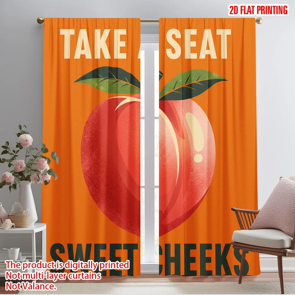 2pcs 2D flat printing Curtains Take A Seat Sweet Cheeks_a Fabric Without Electricity Seasonal Party & Holiday Decor Perfect for
2pcs 2D flat printing Curtains Take A Seat Sweet Cheeks_a Fabric Without Electricity Seasonal Party & Holiday Decor Perfect for