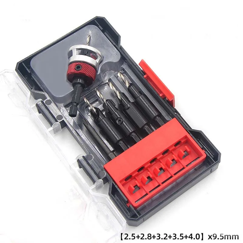 5PCS Carbide Tipped Countersink Drill Bit Set 1/4 Hex Shank For Wood Plastic MDF Self Tapping Screw Hole Making Tool
5PCS Carbide Tipped Countersink Drill Bit Set 1/4 Hex Shank For Wood Plastic MDF Self Tapping Screw Hole Making Tool