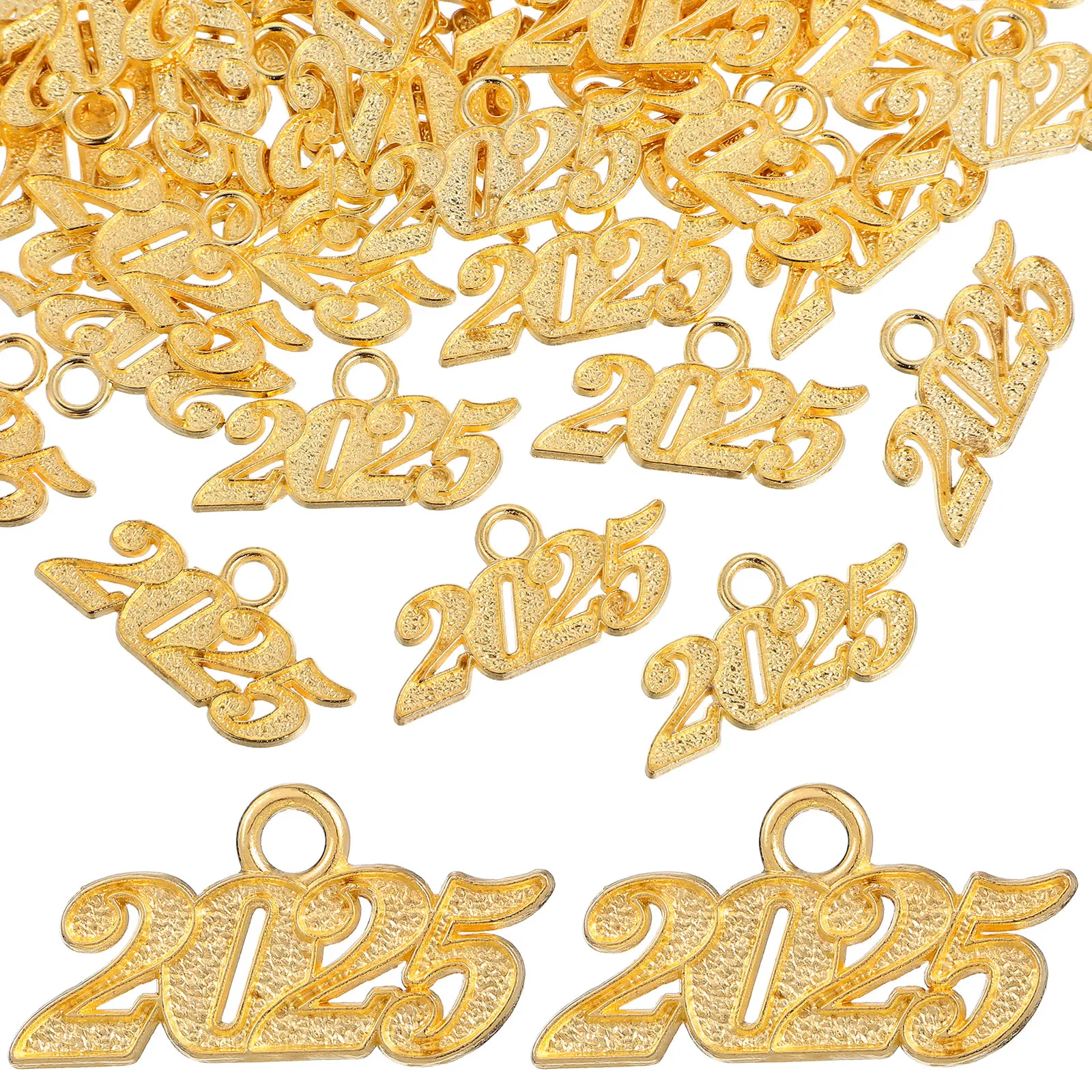 100pcs Digital Decorative Pendant Necklace Charms Gold Small Graduation Craft Year Pendants Bracelet Earrings Jewelry Making
100pcs Digital Decorative Pendant Necklace Charms Gold Small Graduation Craft Year Pendants Bracelet Earrings Jewelry Making