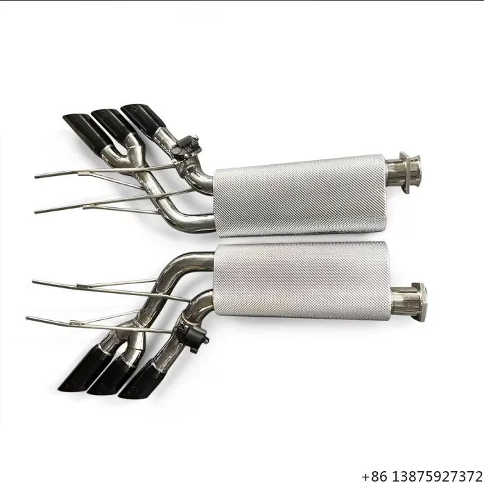 For G63 W463 5.5T 2012-2018 Catback Exhaust With Valves High Performance Exhaust Modified Racing Performance
For G63 W463 5.5T 2012-2018 Catback Exhaust With Valves High Performance Exhaust Modified Racing Performance