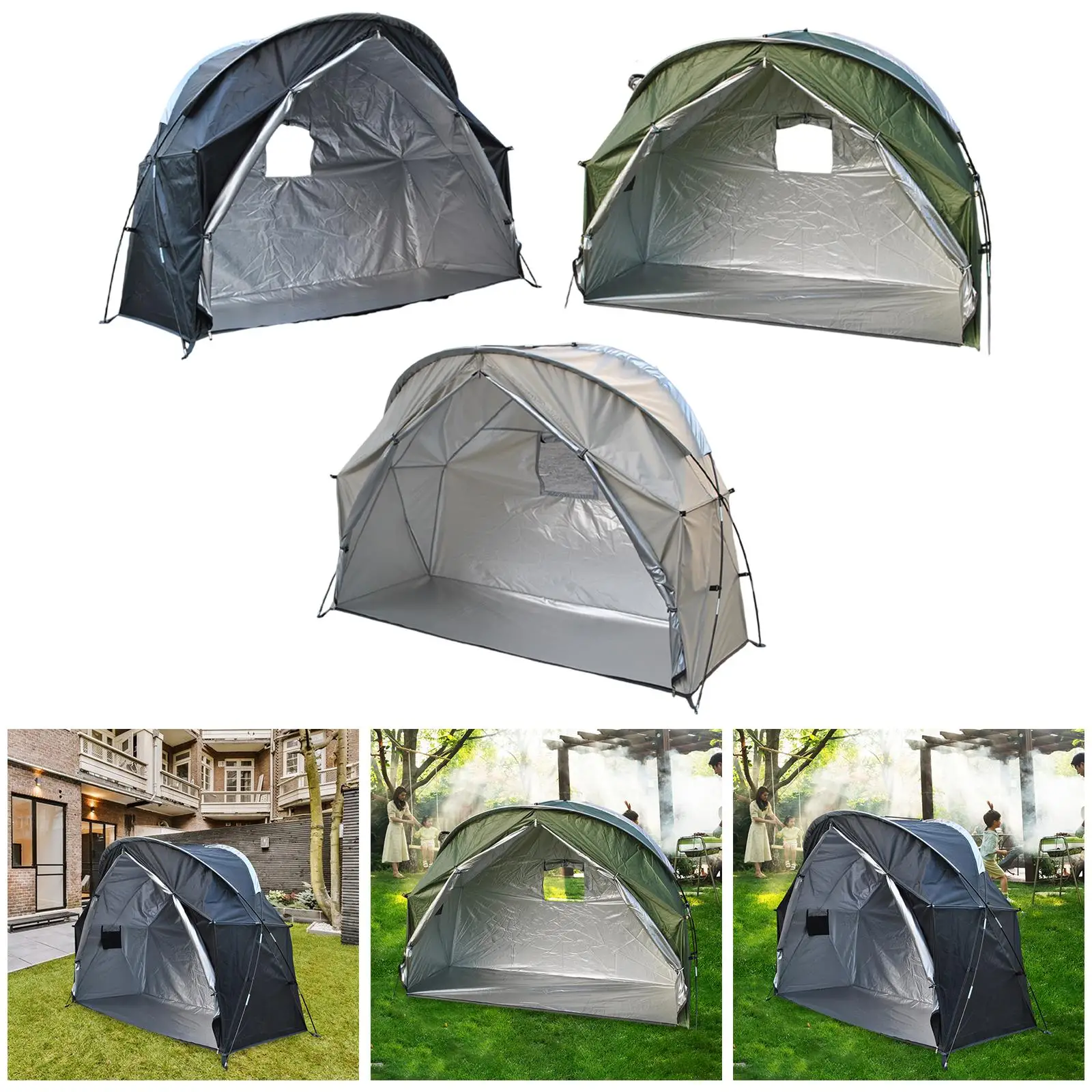 Camping Tent Windproof Oxford Cloth Easy Setup Multipurpose Outdoor Equipment for Backpacking Mountain Fishing Hunting Backyard
Camping Tent Windproof Oxford Cloth Easy Setup Multipurpose Outdoor Equipment for Backpacking Mountain Fishing Hunting Backyard