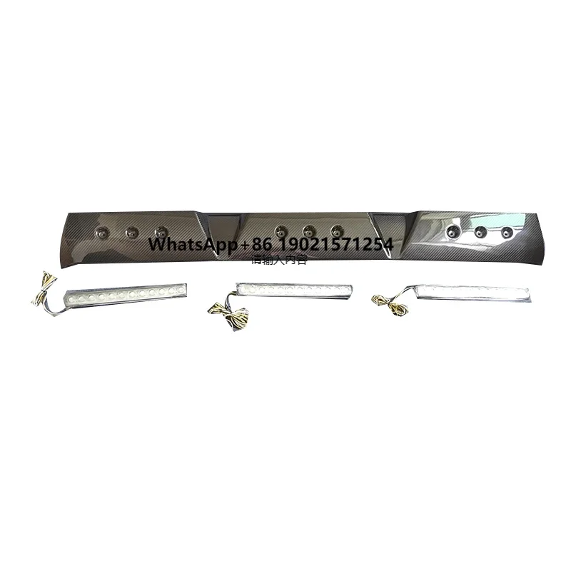 Hot Sale G Class W464 Dry Carbon Fiber Roof Spoiler with Lights for G Wagon W464 G63 G500 Front Roof Spoiler Led Light
Hot Sale G Class W464 Dry Carbon Fiber Roof Spoiler with Lights for G Wagon W464 G63 G500 Front Roof Spoiler Led Light