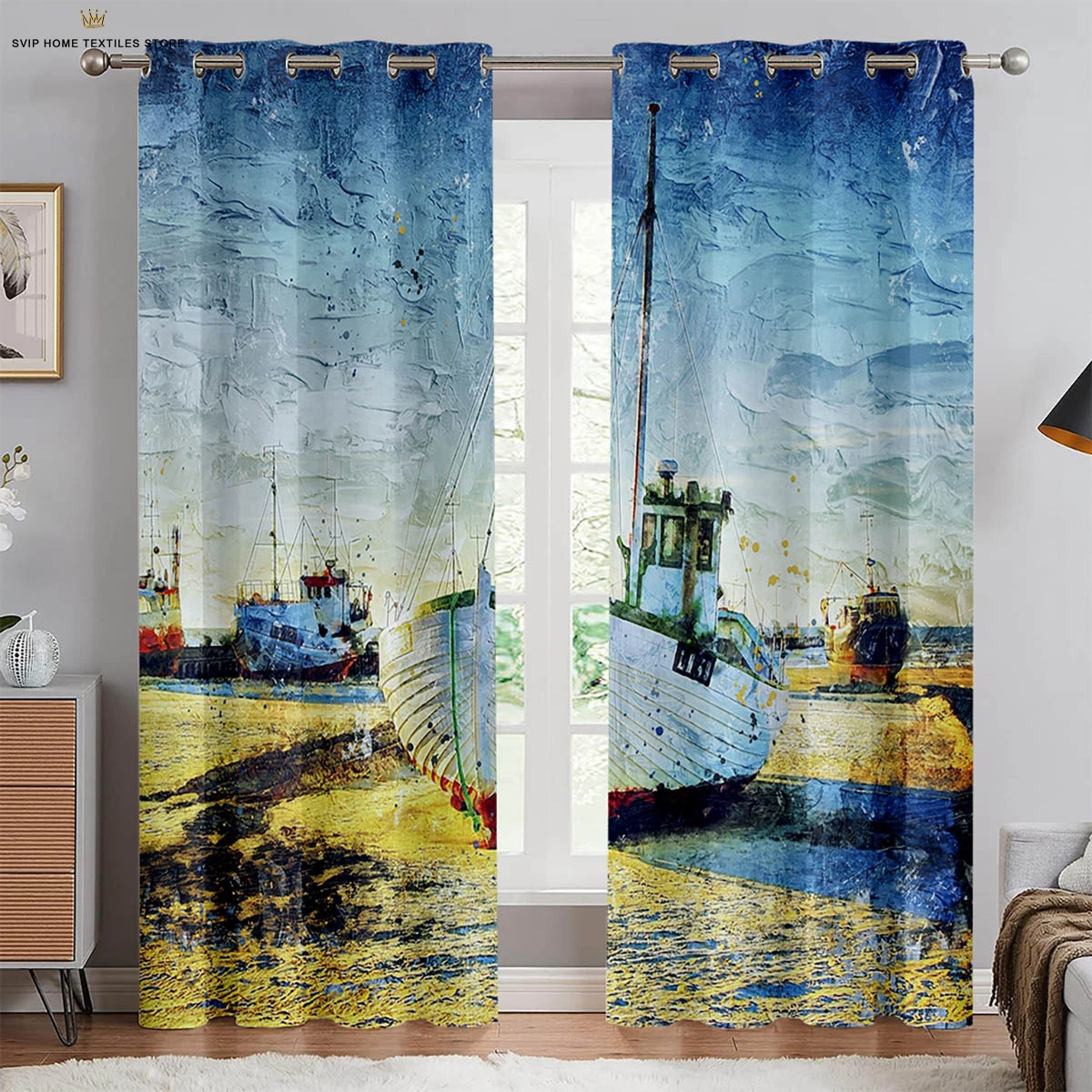 Landscape Oil Painting Printed Curtains Classical Style Bedroom Study Kitchen Living Room Blackout Curtains 2 Pieces
Landscape Oil Painting Printed Curtains Classical Style Bedroom Study Kitchen Living Room Blackout Curtains 2 Pieces
