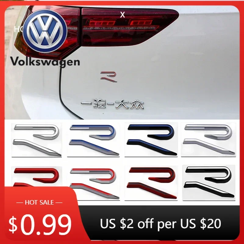 2026 Hot VOLKSWAGEN New R Emblem Car Metal Body Tail Trunk Sticker Accessories For VW GTI Rline Polo Golf MK8 Touareg Passat Mag
2026 Hot VOLKSWAGEN New R Emblem Car Metal Body Tail Trunk Sticker Accessories For VW GTI Rline Polo Golf MK8 Touareg Passat Mag