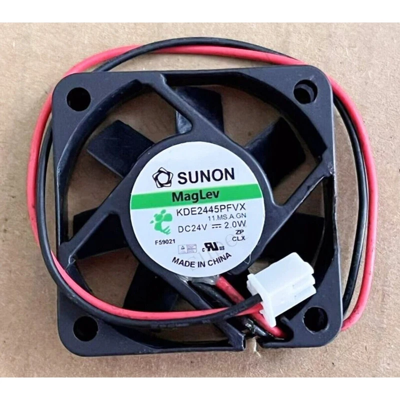 S+ SUNON Cooling Fan KDE2445PFVX DC 24V 2.0W 4CM 4010 2-wire
S+ SUNON Cooling Fan KDE2445PFVX DC 24V 2.0W 4CM 4010 2-wire