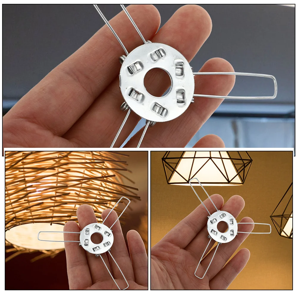 24pcs Lampshade Fixators Iron Spring Buckles For Diy Lampshade Installation Household Pendant Light Shade Clips Metal Holder
24pcs Lampshade Fixators Iron Spring Buckles For Diy Lampshade Installation Household Pendant Light Shade Clips Metal Holder