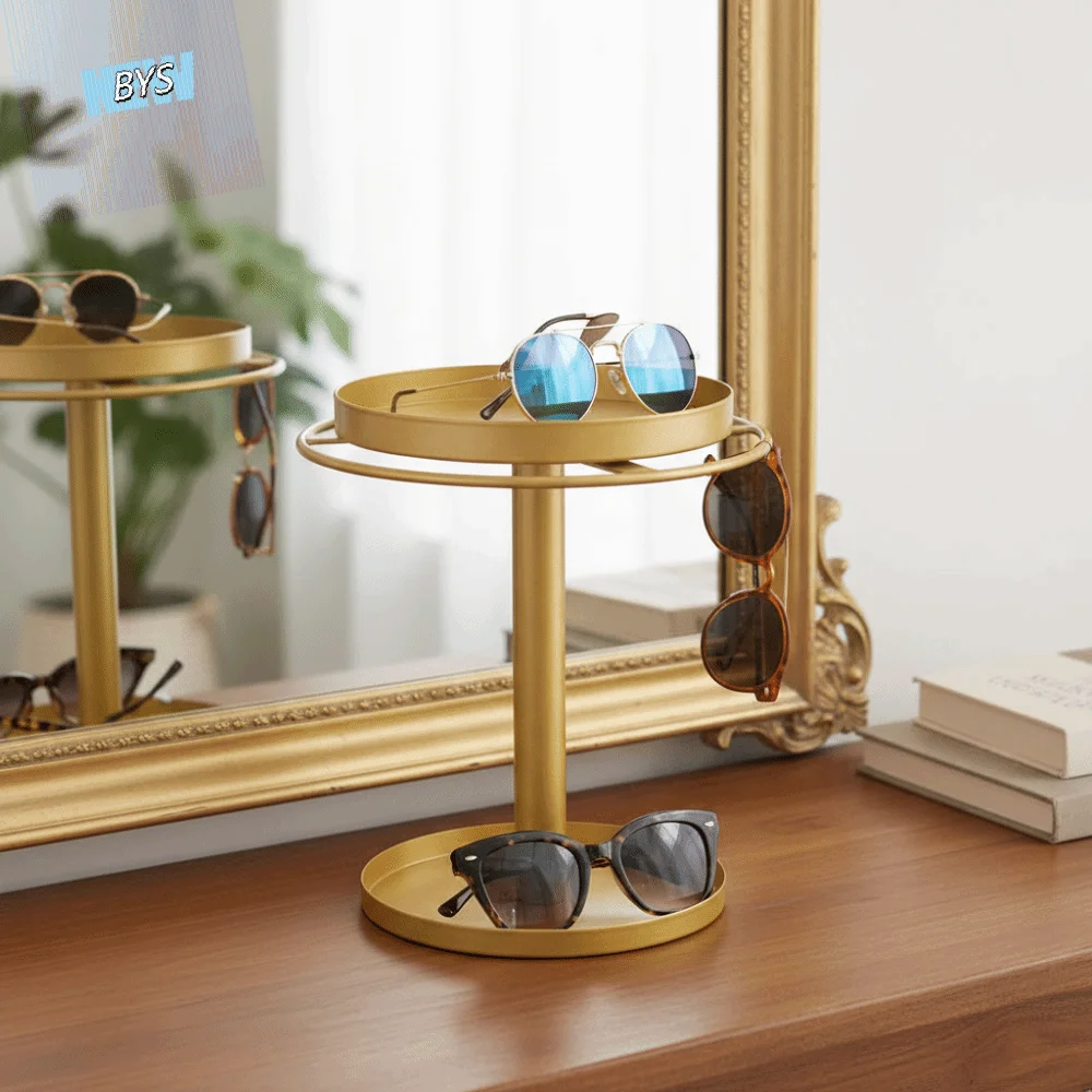 Metal Organizers Sunglasses Rack Stainless Steel 360° Rotating Glasses Stand Removable Tray Sleek Design Eyeglass Display Rack
Metal Organizers Sunglasses Rack Stainless Steel 360° Rotating Glasses Stand Removable Tray Sleek Design Eyeglass Display Rack