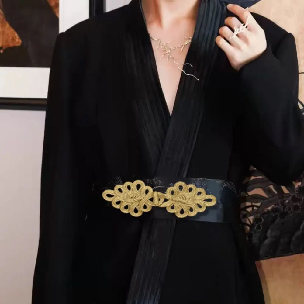 Golden Chinese Frog Buttons Handmade Flower Fastener Cheongsam Buttons DIY Sewing Knot Style Tang Suit Buttons Cheongsam Making
Golden Chinese Frog Buttons Handmade Flower Fastener Cheongsam Buttons DIY Sewing Knot Style Tang Suit Buttons Cheongsam Making