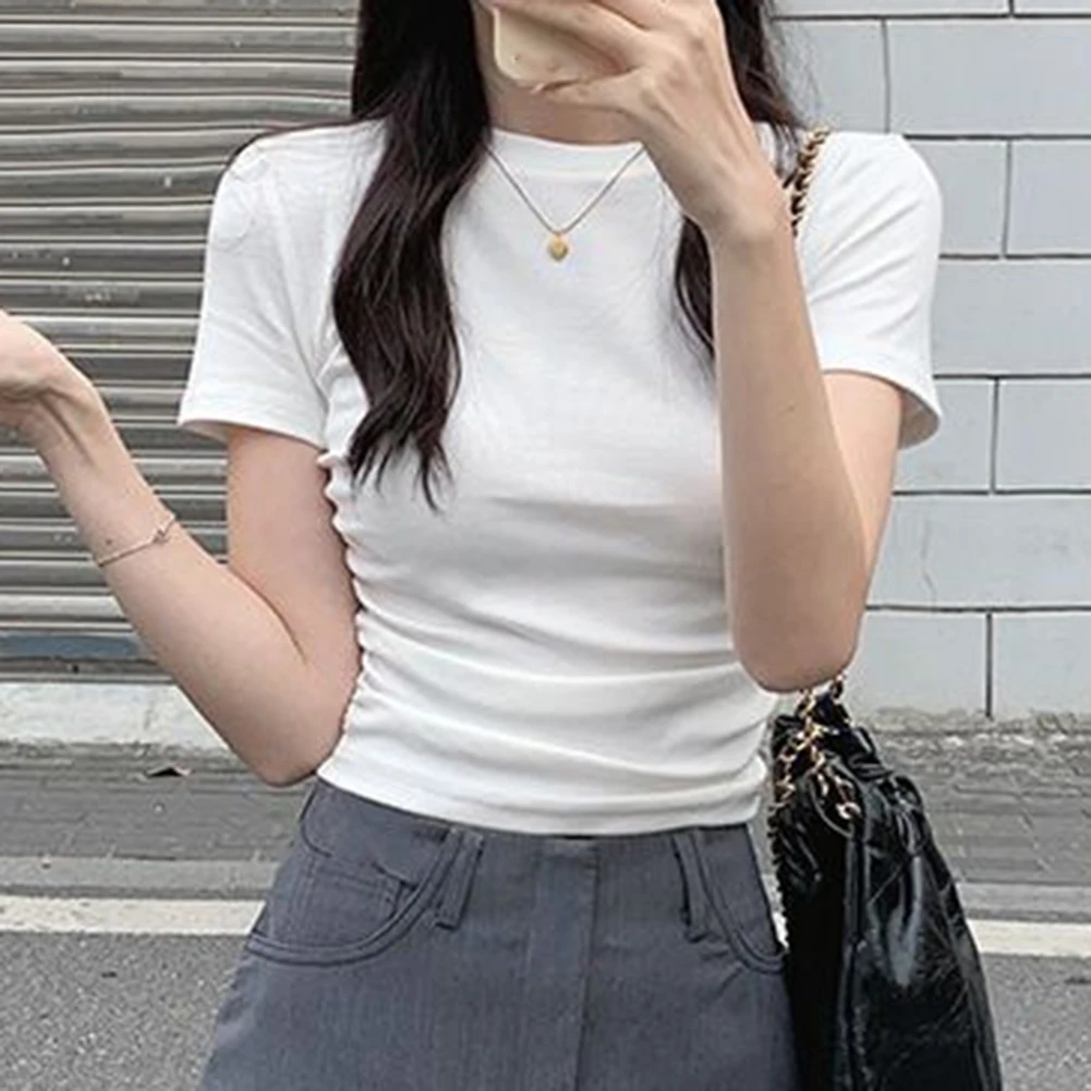 Casual Wear Everyday Fashion Dark Grey Cropped Fashion Basic Cropped Fashion Shirt Casual Women Shirt Brand New Top
Casual Wear Everyday Fashion Dark Grey Cropped Fashion Basic Cropped Fashion Shirt Casual Women Shirt Brand New Top