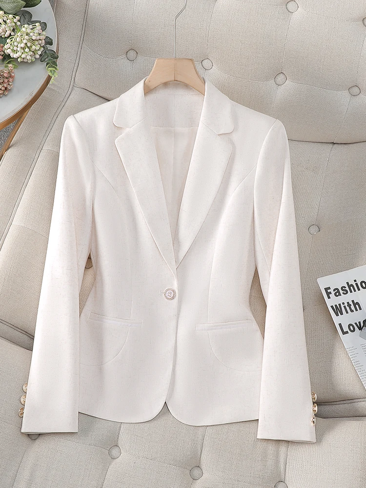 Женский приталенный пиджак: повседневный, модный, маленький размер, весна-осень, новинка, высокое качество, полиэстер, для офиса
Женский приталенный пиджак: повседневный, модный, маленький размер, весна-осень, новинка, высокое качество, полиэстер, для офиса