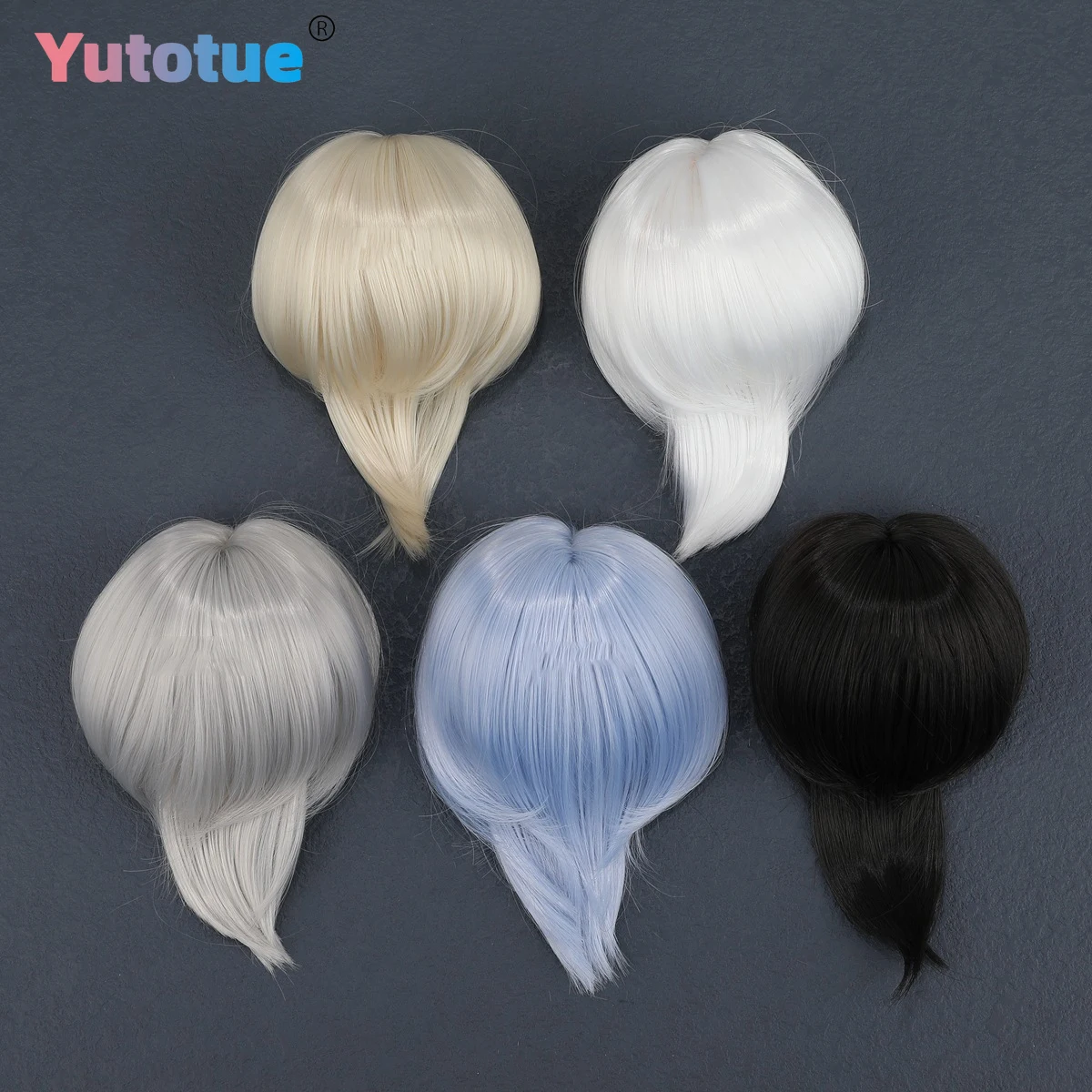 Yutotue Male / Female Universal BJD Doll's Wig for 1/3 1/4 1/6 BJD Doll Soft Hair DIY Toys
Yutotue Male / Female Universal BJD Doll's Wig for 1/3 1/4 1/6 BJD Doll Soft Hair DIY Toys