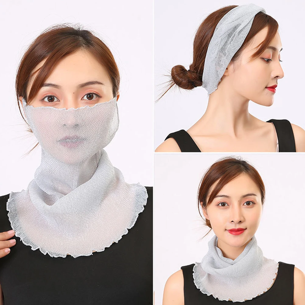2Pcs Summer Scarf Sun Protection Face Veil Women Sun Protection Face Veil Neck Sunscreen For Hiking Fishing Gift
2Pcs Summer Scarf Sun Protection Face Veil Women Sun Protection Face Veil Neck Sunscreen For Hiking Fishing Gift
