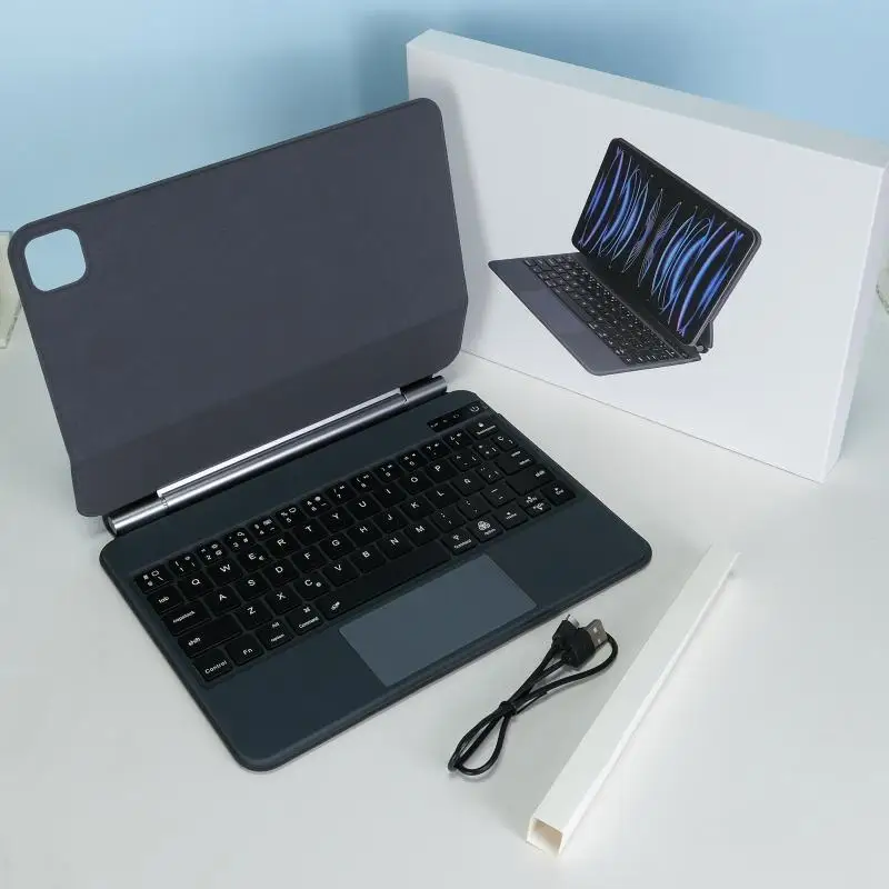 Applicable IPad10th Generation Miaocon Bluetooth Keyboard English Spanish Portuguese Russian Pro11 Air4/5 Tablet Case
Applicable IPad10th Generation Miaocon Bluetooth Keyboard English Spanish Portuguese Russian Pro11 Air4/5 Tablet Case