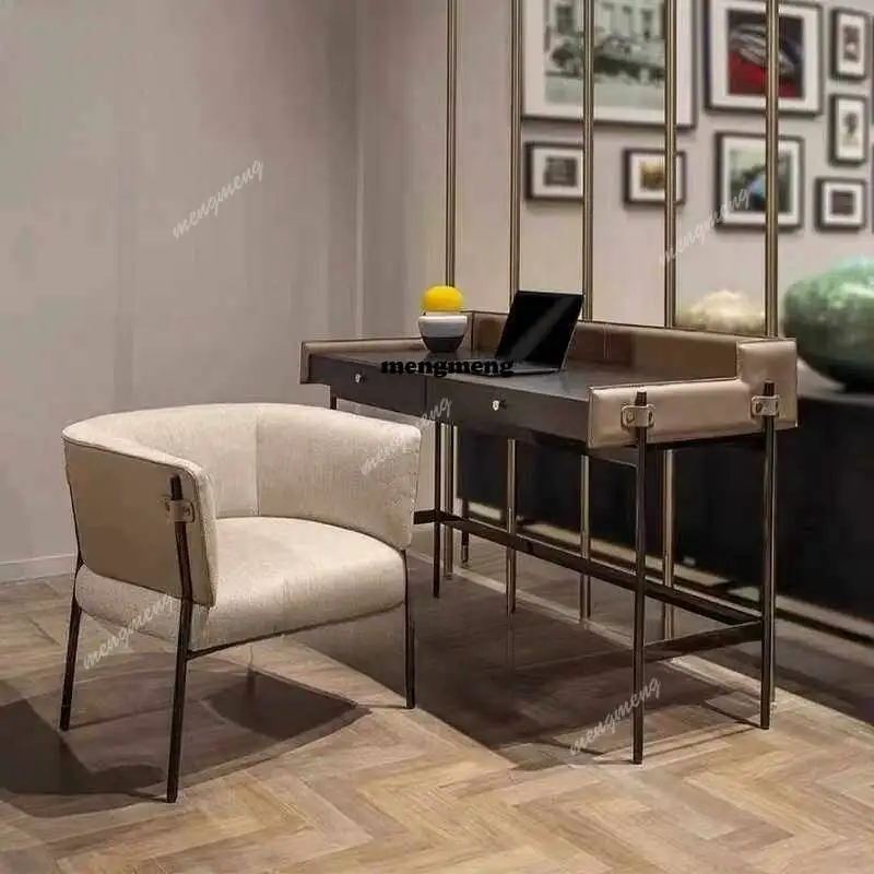 Italian minimalist designer office computer desk light luxury home writing desk simple bedroom dresser
Italian minimalist designer office computer desk light luxury home writing desk simple bedroom dresser
