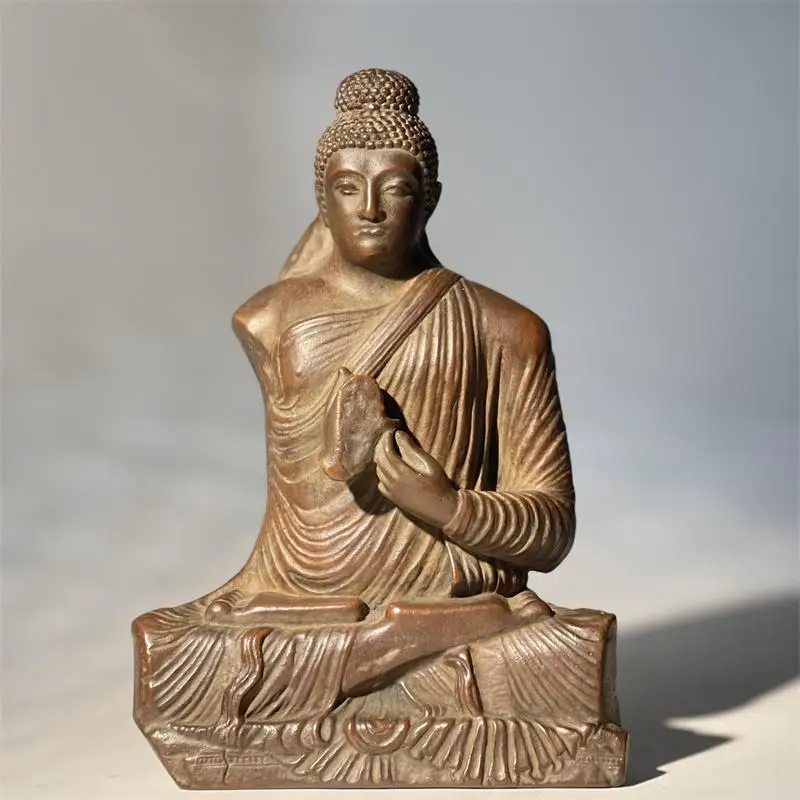 Taxila Gandhara statue meditation seated statue Zen home study tea room decoration ornaments
Taxila Gandhara statue meditation seated statue Zen home study tea room decoration ornaments
