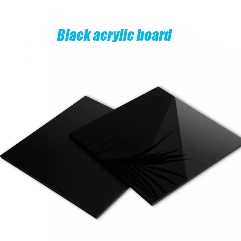 Black Acrylic Board, Glossy Black/black Semi Transparent Organic Glass Plastic Board With a Thickness of 2-5mm
Black Acrylic Board, Glossy Black/black Semi Transparent Organic Glass Plastic Board With a Thickness of 2-5mm