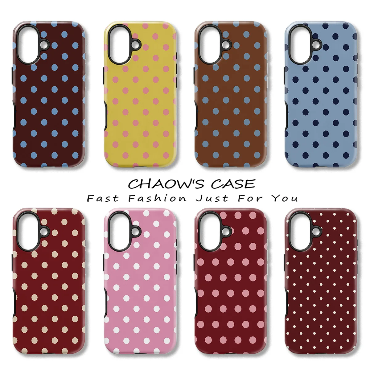 Y2K Multi-Color Polka Dot Phone Case for iPhone 17 17e 16e 16 15 14 13 12 11 X XS XR 8 Air Pro Max Plus Double-layer Back Cover
Y2K Multi-Color Polka Dot Phone Case for iPhone 17 17e 16e 16 15 14 13 12 11 X XS XR 8 Air Pro Max Plus Double-layer Back Cover