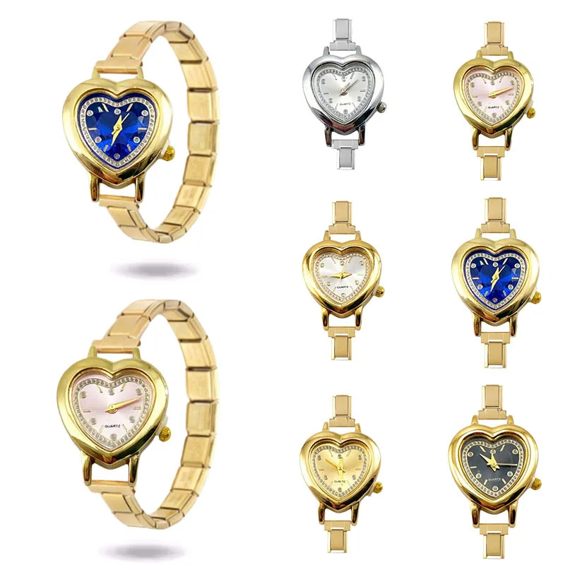 Cute Heart Case DIY Modular Quartz Watch Sparkling Crystal Surround Detachable Steel Strap Fashion Y2K Aesthetic Daily
Cute Heart Case DIY Modular Quartz Watch Sparkling Crystal Surround Detachable Steel Strap Fashion Y2K Aesthetic Daily