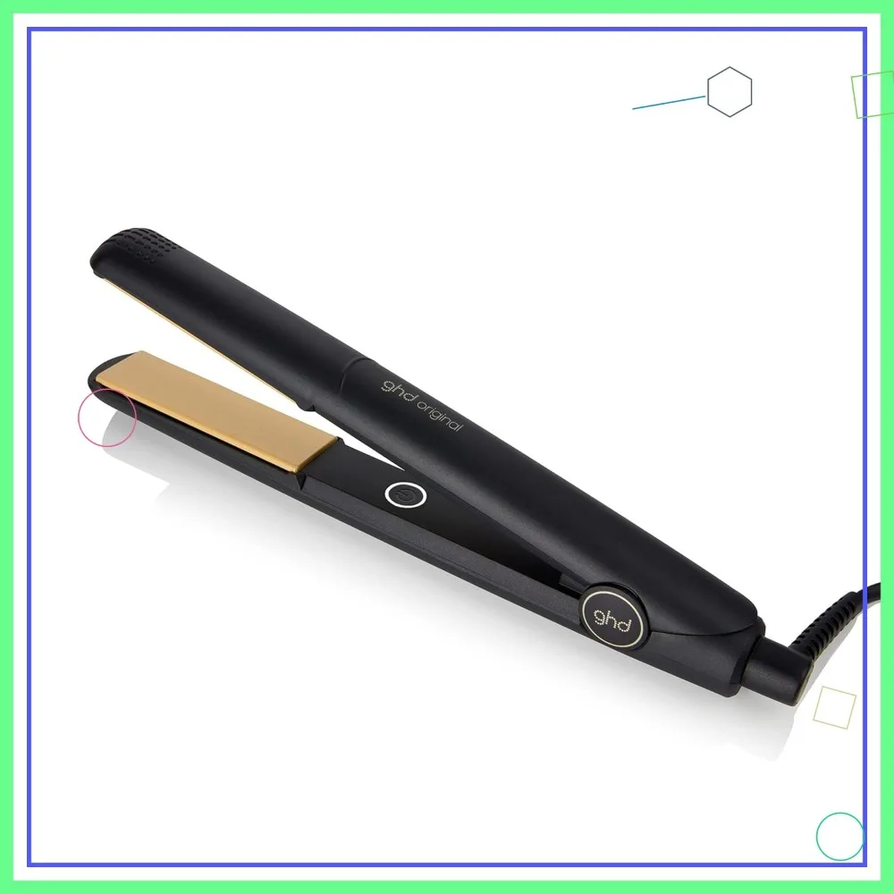1 Inch Flat Iron Hair Straightener with Ceramic Heat Technology, 365ºF Safe Styling, Fast Heat-Up & Auto Sleep - Black
1 Inch Flat Iron Hair Straightener with Ceramic Heat Technology, 365ºF Safe Styling, Fast Heat-Up & Auto Sleep - Black