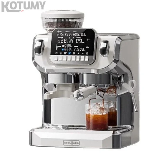 Stelang ST-520 Italian Style Fully Semi-Automatic Coffee Machine Dual System Dual Boiler Dual Water Pump Household Coffee Maker
Stelang ST-520 Italian Style Fully Semi-Automatic Coffee Machine Dual System Dual Boiler Dual Water Pump Household Coffee Maker