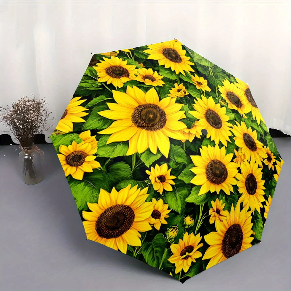 Автоматический зонт с дизайном подсолнуха - компактный складной зонт, ветрозащитная 8-спицевая рама, портативный складной зонт
Автоматический зонт с дизайном подсолнуха - компактный складной зонт, ветрозащитная 8-спицевая рама, портативный складной зонт