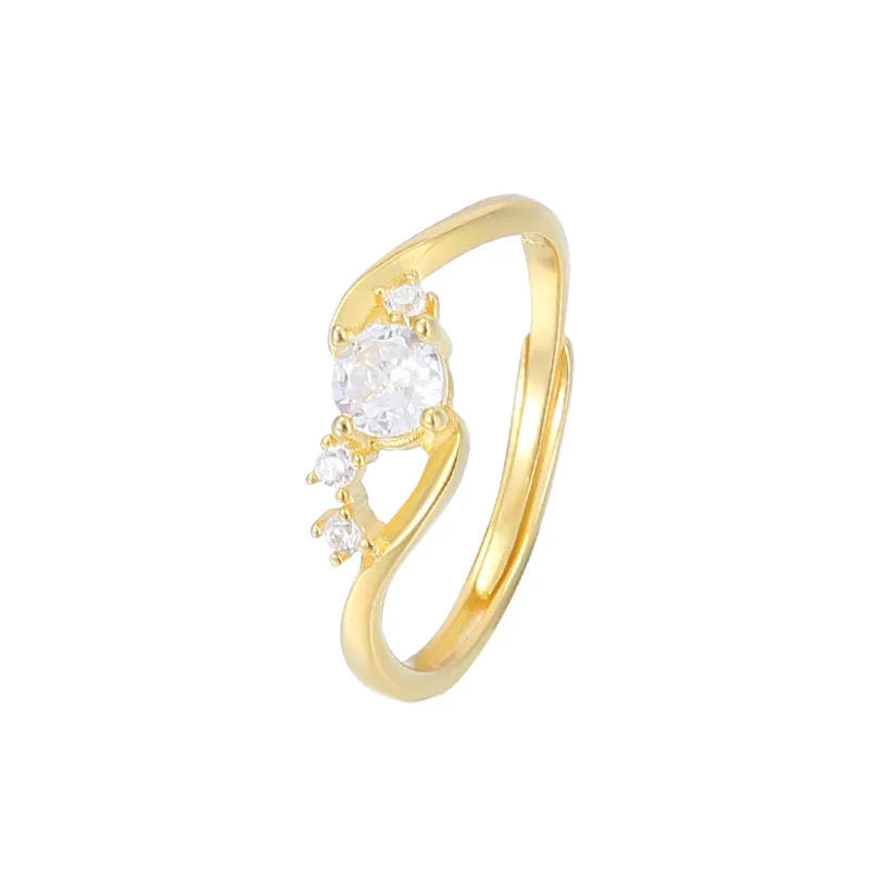 S925 silver full star flash diamond ring, retro and high-end exquisite open stacked ring
S925 silver full star flash diamond ring, retro and high-end exquisite open stacked ring