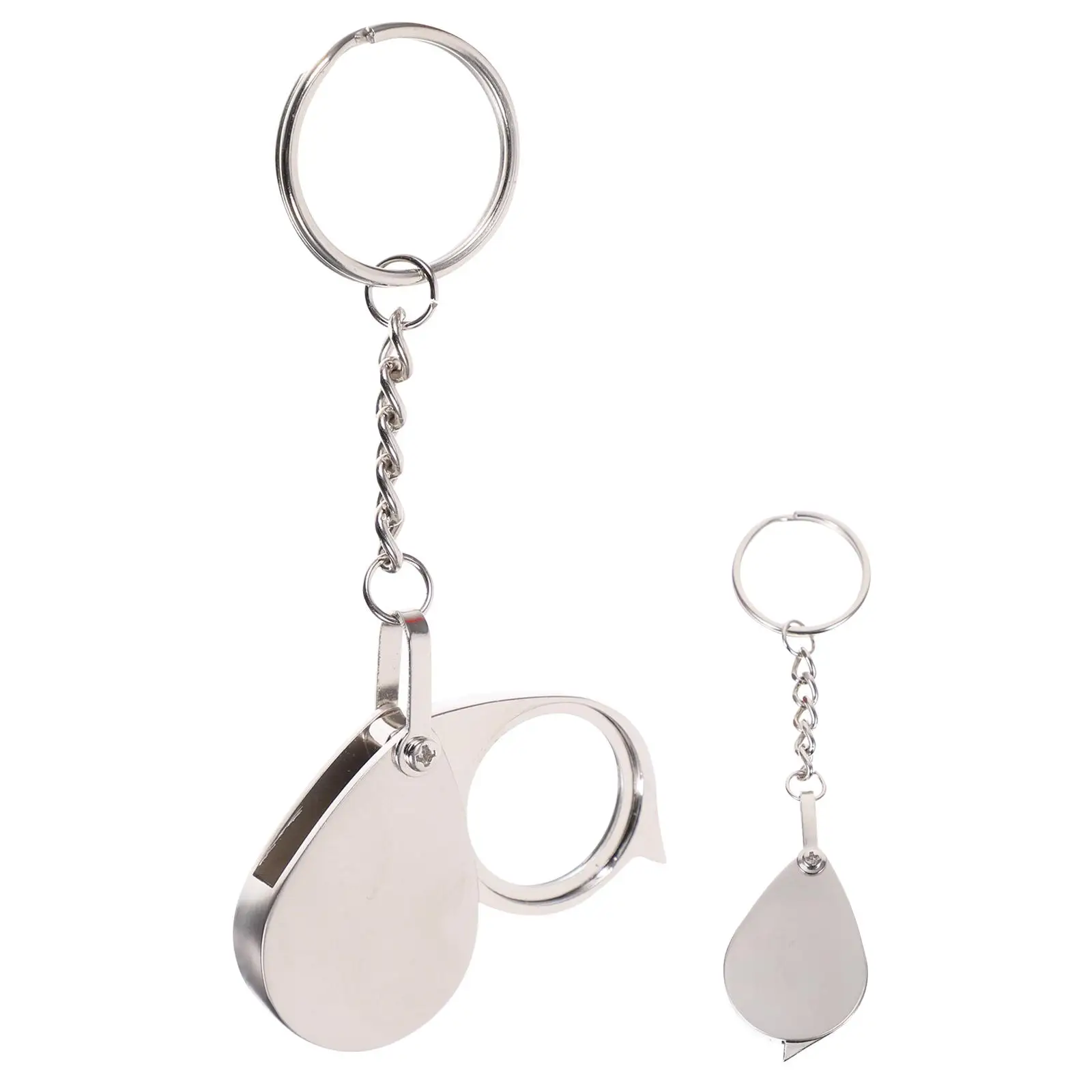 Foldable Magnifier Keychain High Definition Glass Lens Metal Attachment Portable Jewelry Appraisal Tool Mini Keyrings for Kids
Foldable Magnifier Keychain High Definition Glass Lens Metal Attachment Portable Jewelry Appraisal Tool Mini Keyrings for Kids
